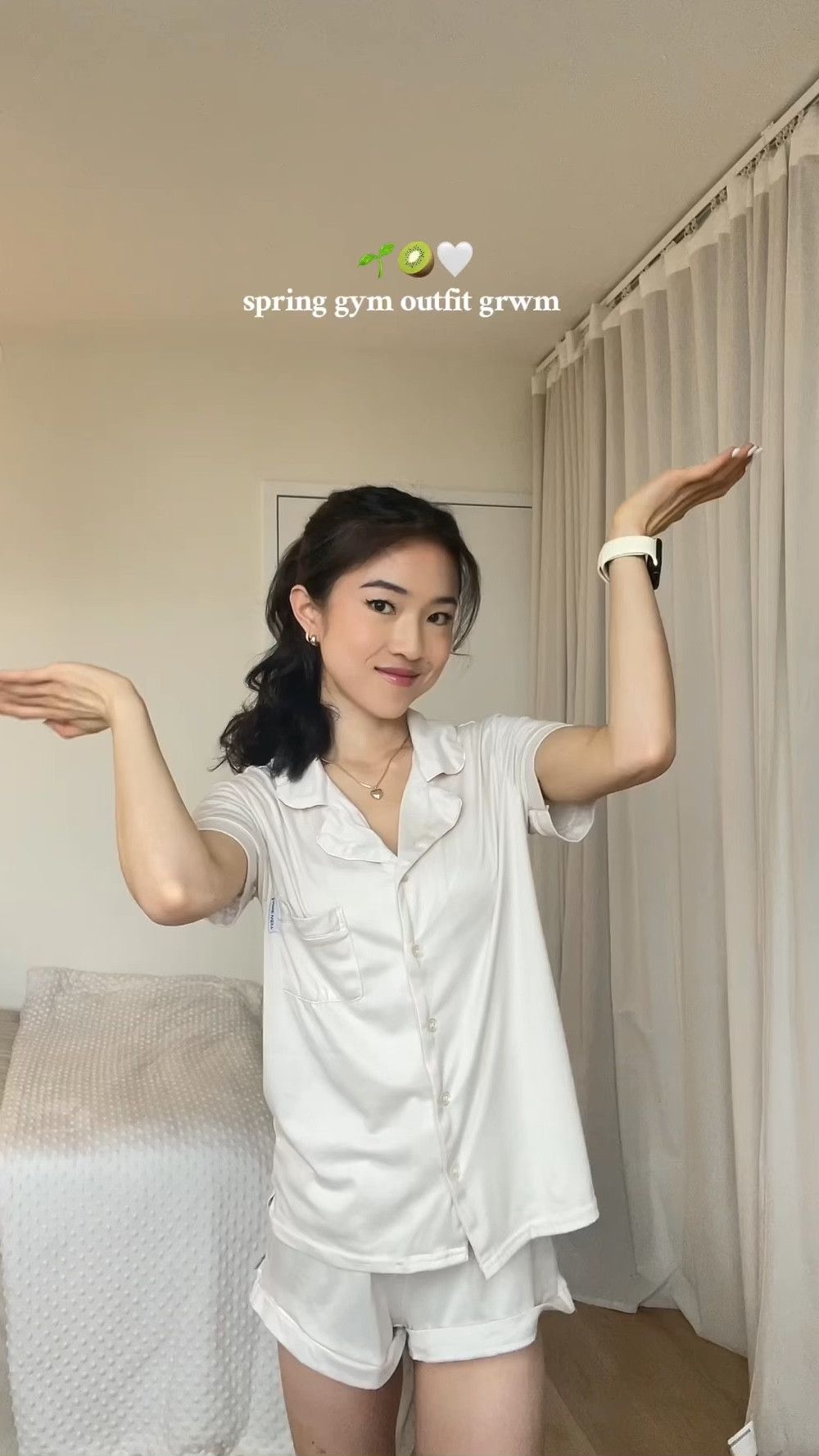 🥝🌱🤍 I am so ready for spring so here is a sage green gym outfit ☺️ for reference, I’m a size XS  

#LTKSeasonal #LTKstyletip #LTKfitness