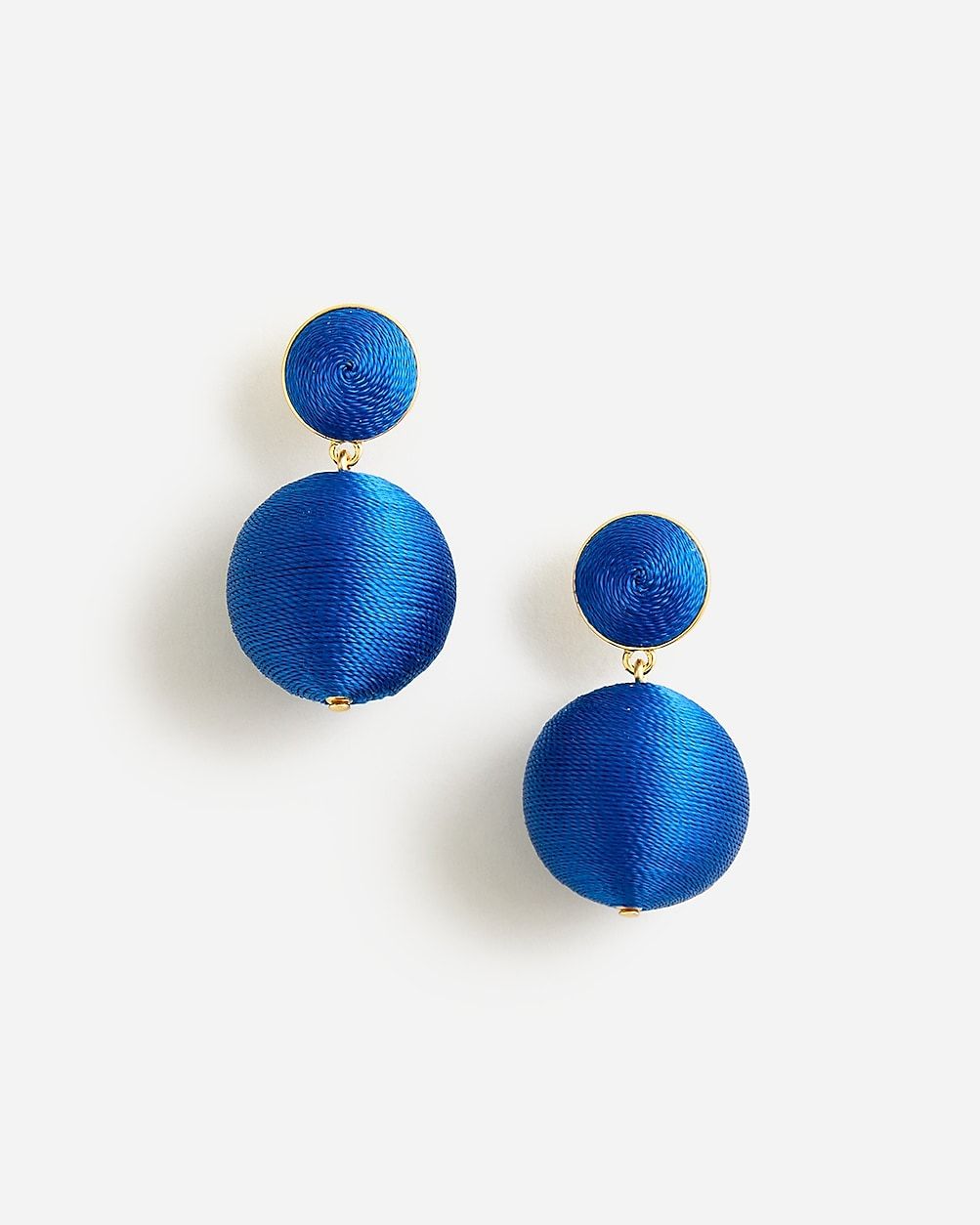 Woven ball earrings | J.Crew US