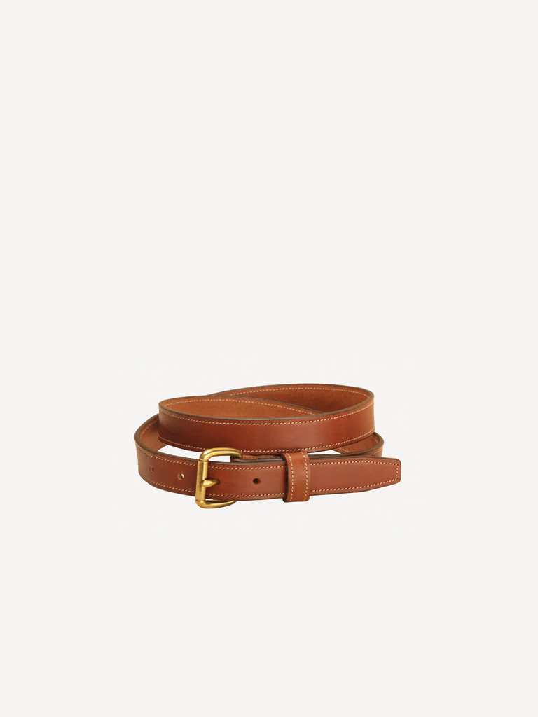 Tory Leather Stitched Belt | Alex Mill