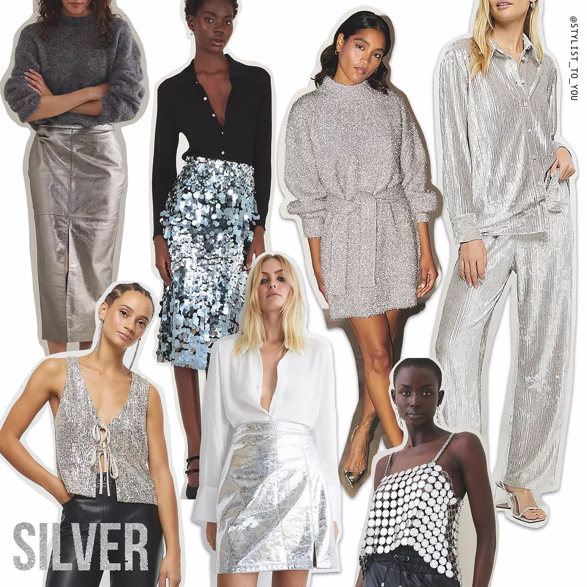 Silver Sequin Waistcoat Silver Sequin Waistcoat