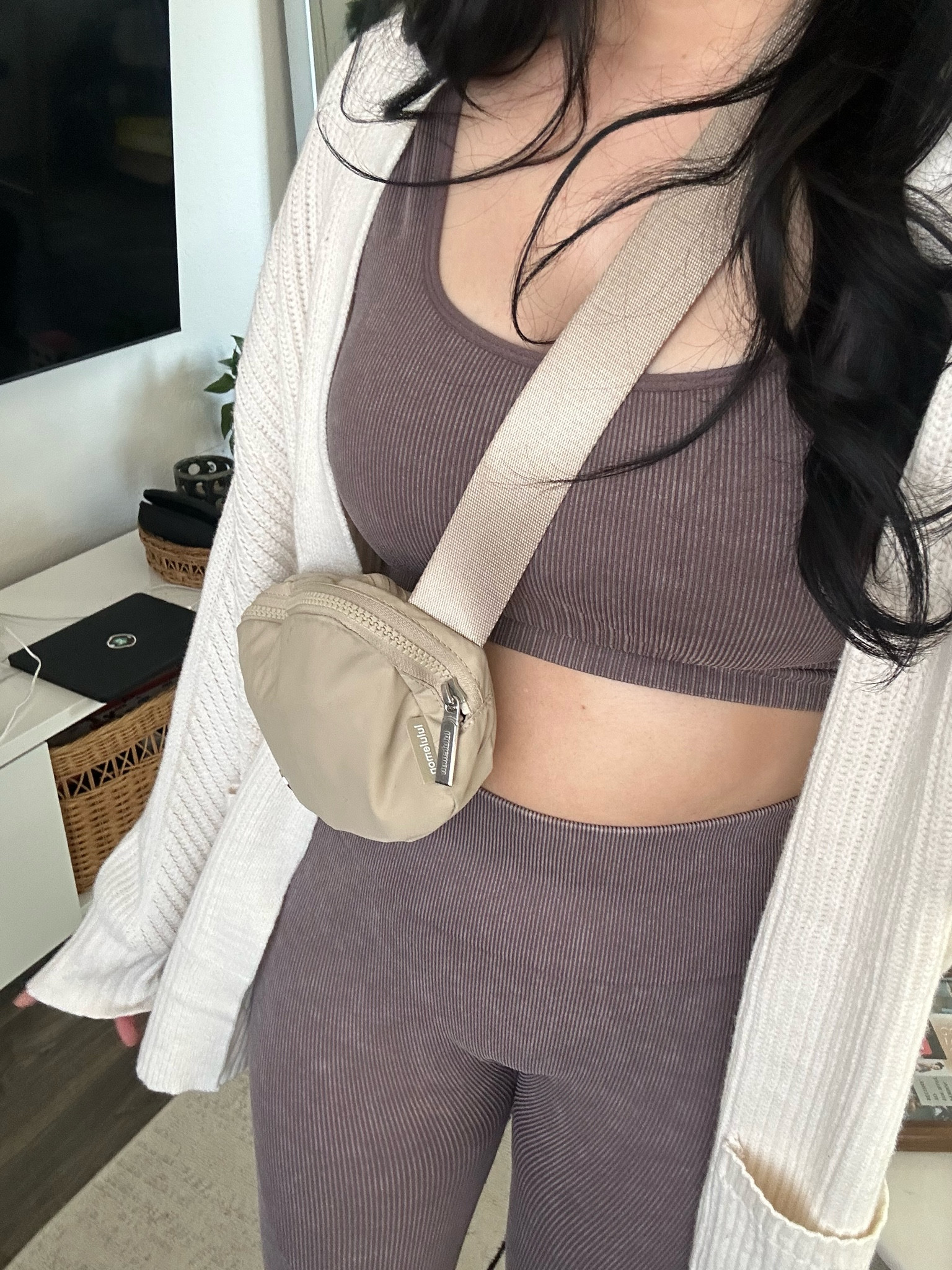 Matching neutral sets are the best #seamless #neutraloutfit #lululemon #beltbag #cardigan #matchingset

#LTKstyletip #LTKunder50