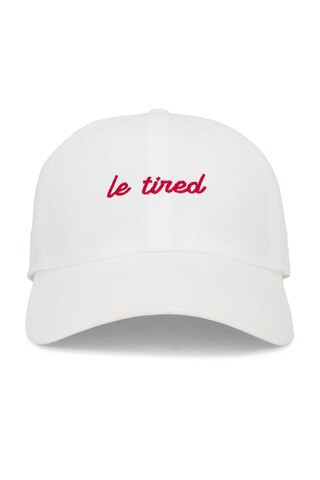 Le Tired Embroidered Hat
                    
                    Polychrome Goods | Revolve Clothing (Global)