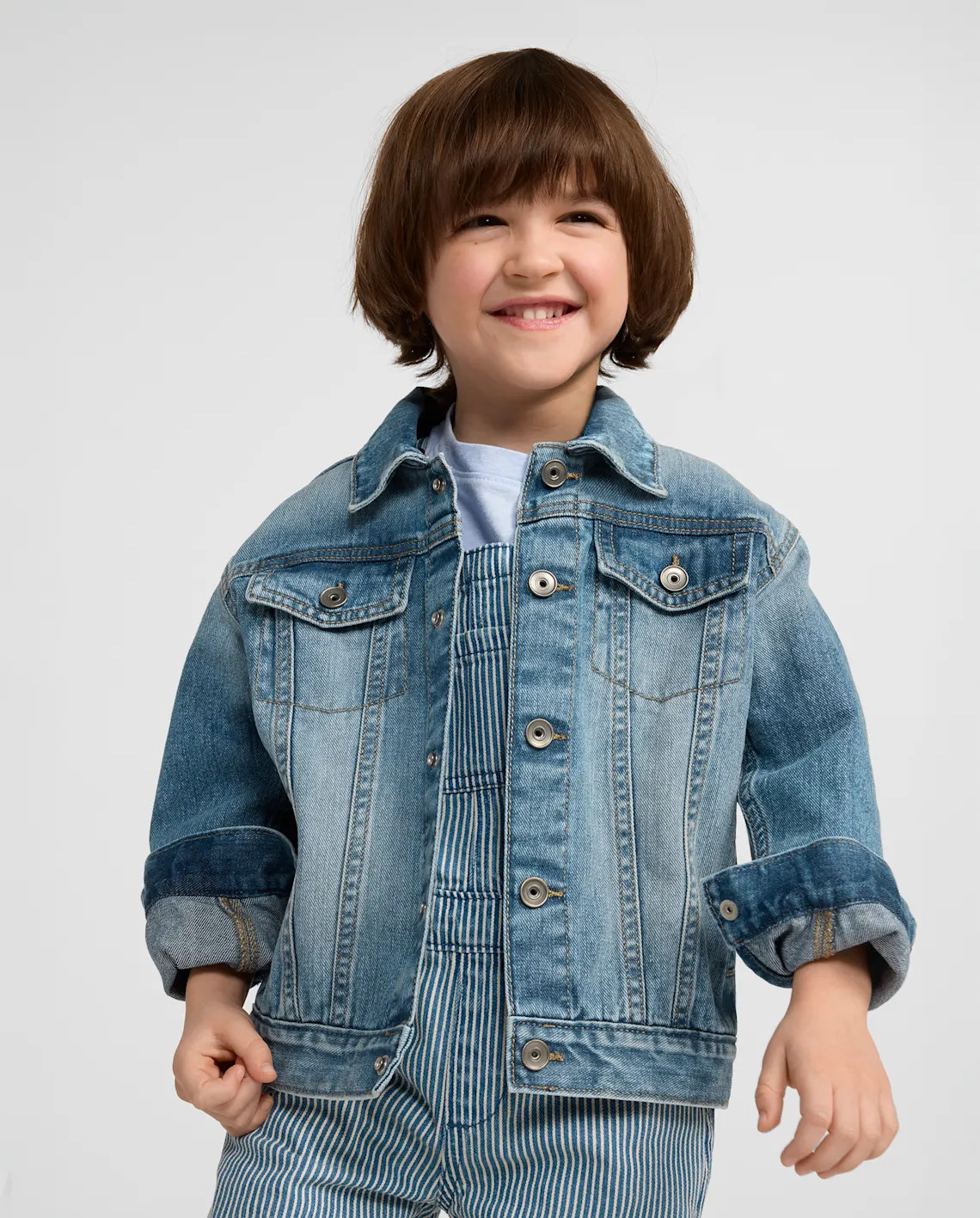 Baby And Toddler Boys Denim Jacket - blue | The Children's Place