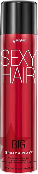 SexyHair Big Spray & Play Volumizing Hairspray | Hold and Shine | Up to 72 Hour Humidity Resistan... | Amazon (US)