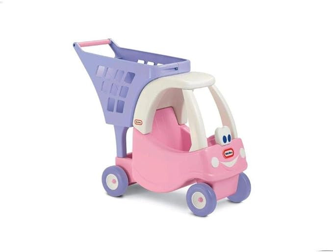Little Tikes Cozy Shopping Cart Pink/Purple | Amazon (US)