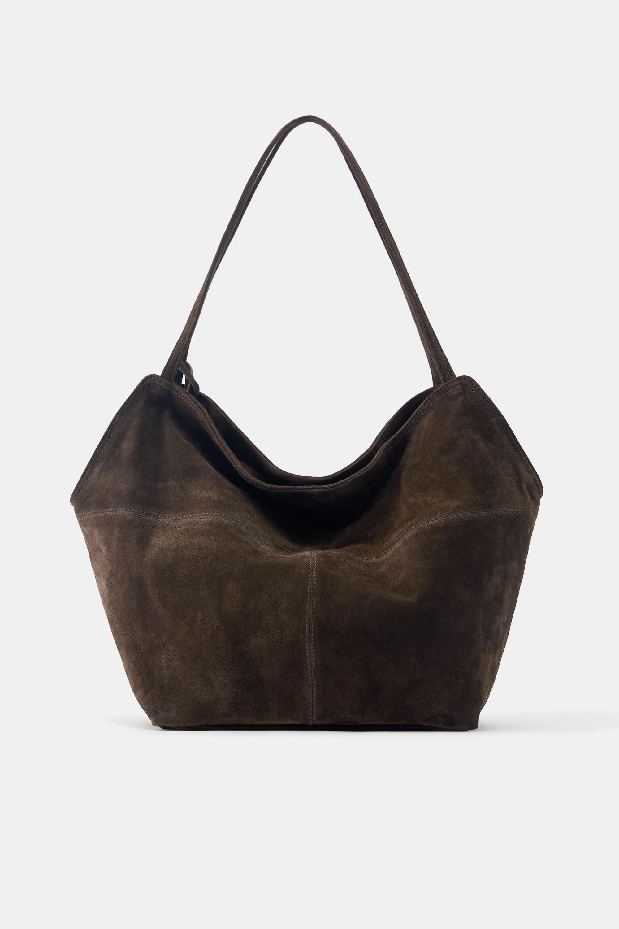 Leather shopper bag | PULL and BEAR UK