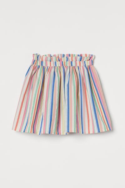 Patterned Cotton Skirt | H&M (US + CA)