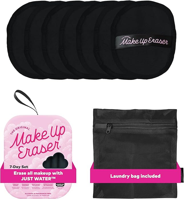 7-Day Set, Erase All Makeup with Just Water, Including Waterproof Mascara, Eyeliner, Foundation, ... | Amazon (US)