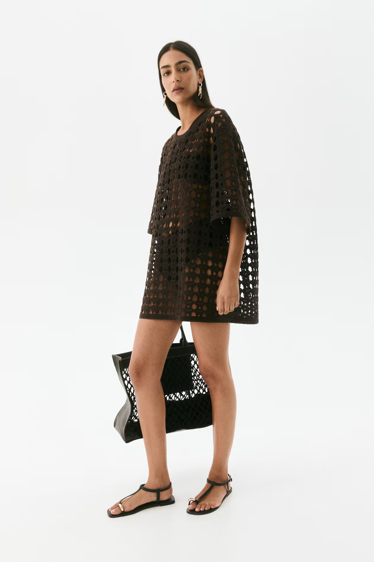 Crochet-Look T-Shirt | H&M (US + CA)