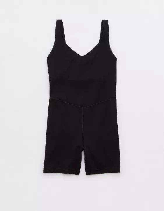 OFFLINE By Aerie Real Me Low Key 5" Romper | American Eagle Outfitters (US & CA)
