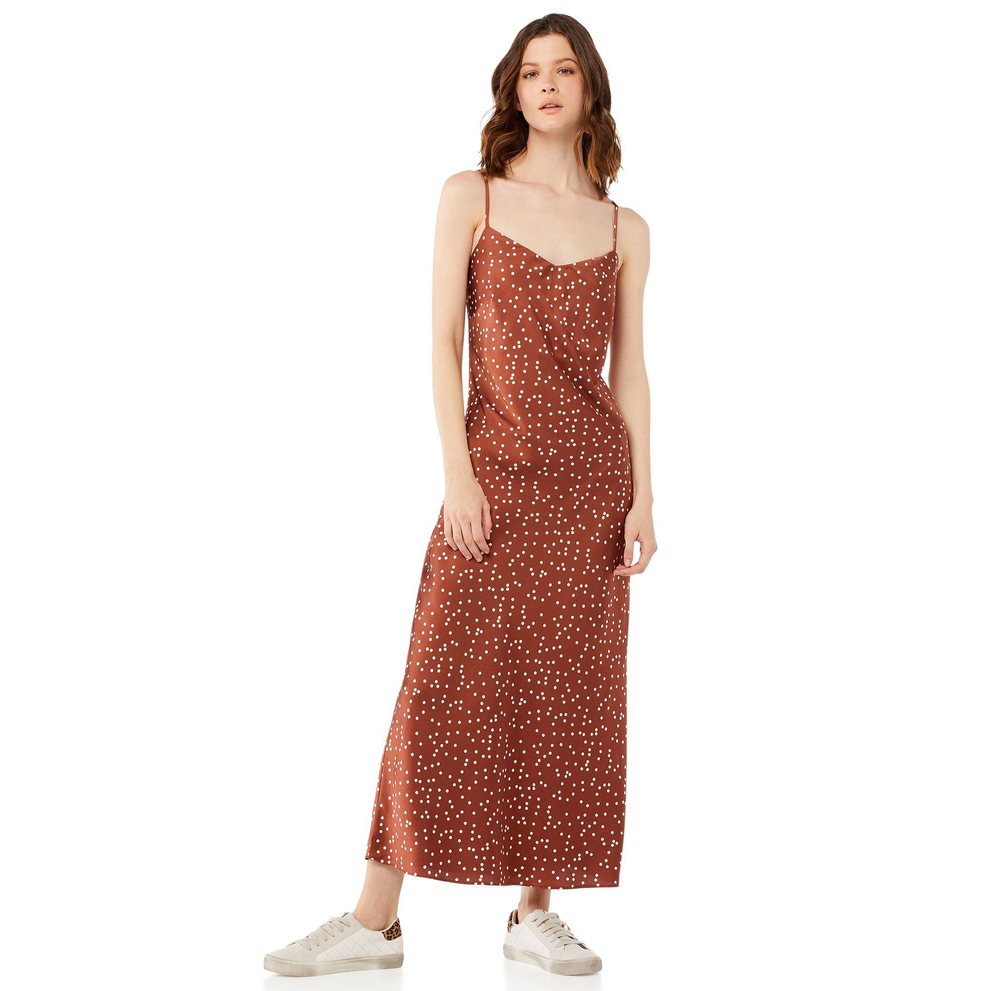 Scoop Women's Print Slip Dress | Walmart (US)