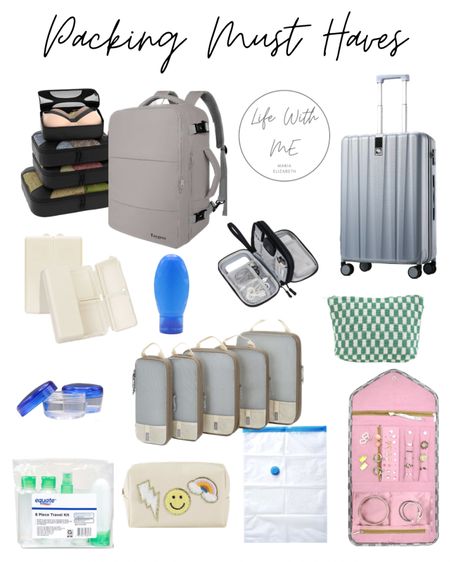 Travel and packing must haves! How I pack in a carry on or personal item only!

#LTKtravel #LTKfindsunder50