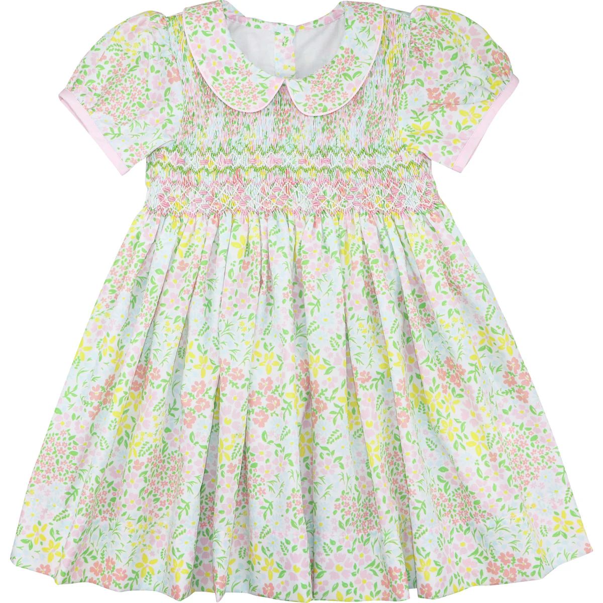 Floral Smocked Dress | Eliza James Kids