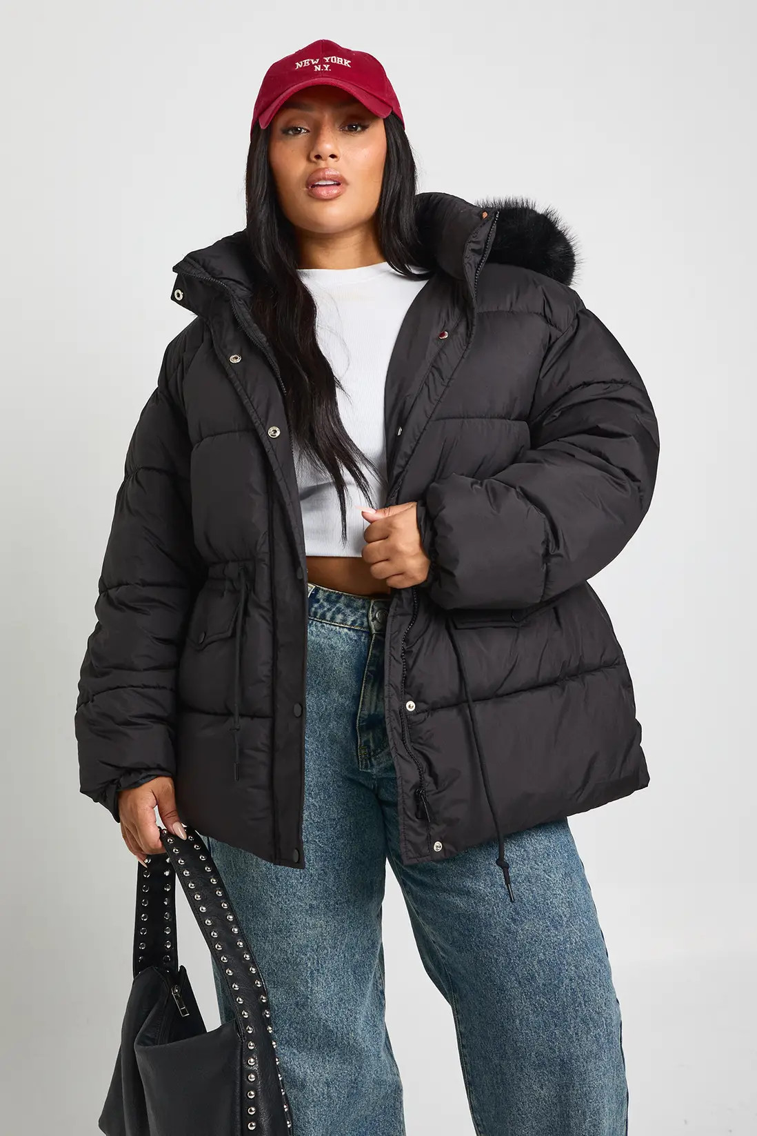 Plus Faux Fur Trim Parka | boohoo (US & Canada)