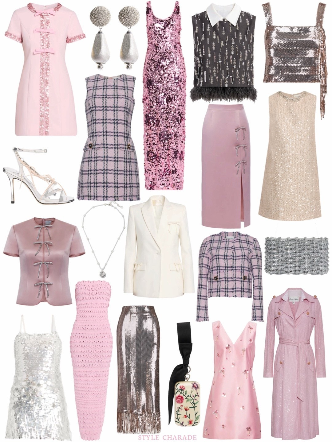 Designer finds ✨ Holiday party dresses and holiday outfits, sequin skirts, sequin trench coats, and statement accessories.

#LTKGiftGuide #LTKHoliday #LTKSeasonal