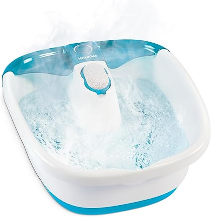 Homedics Bubble Mate Foot Spa, Toe Touch Controlled Foot Bath with Invigorating Bubbles and Splas... | Amazon (US)