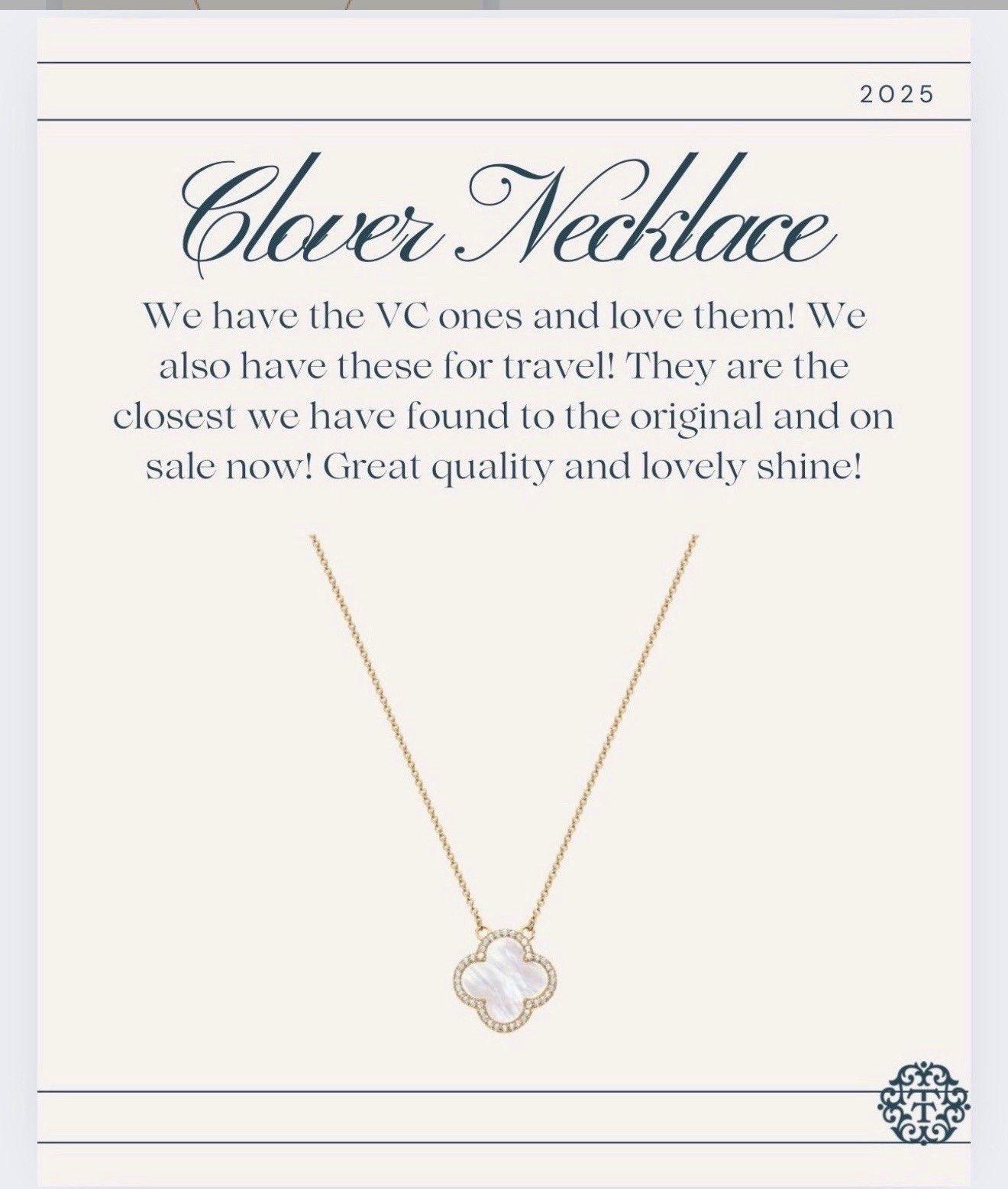 Fav necklace. This one is so good. And layers so easily 

#LTKootd #LTKOver40 #LTKSpringSale