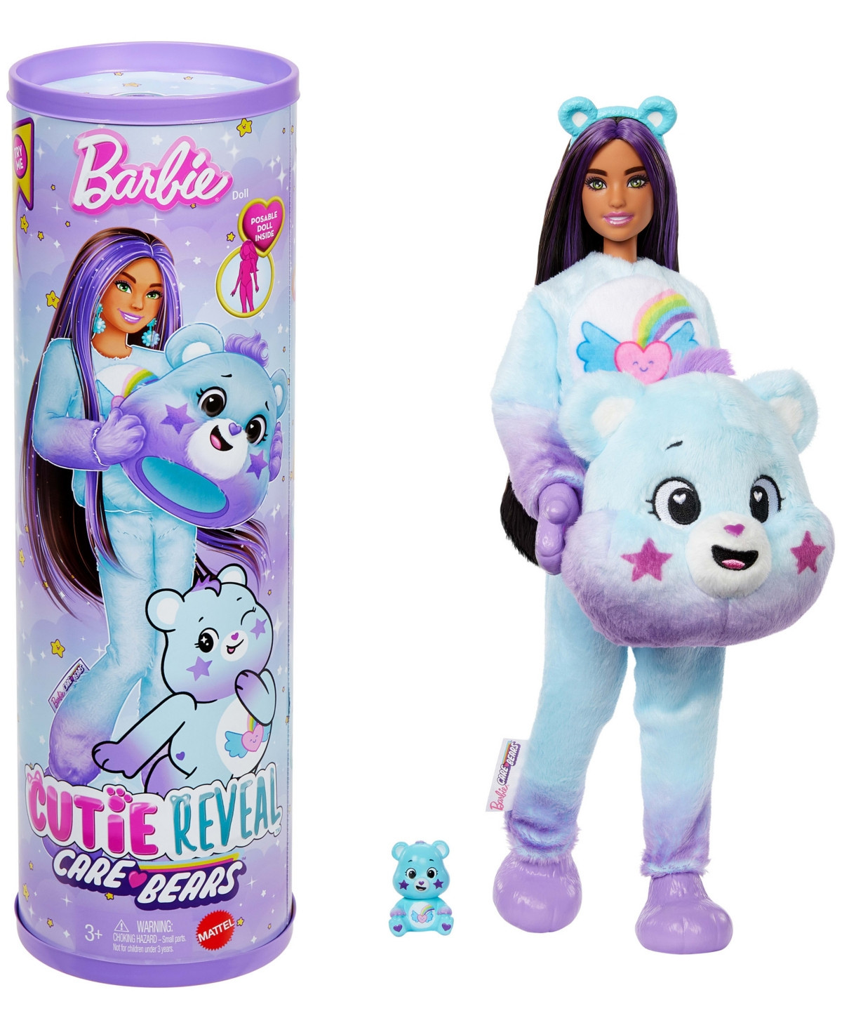 Barbie Cutie Reveal Care Bears Doll and Accessories - Multicolor | Macy's