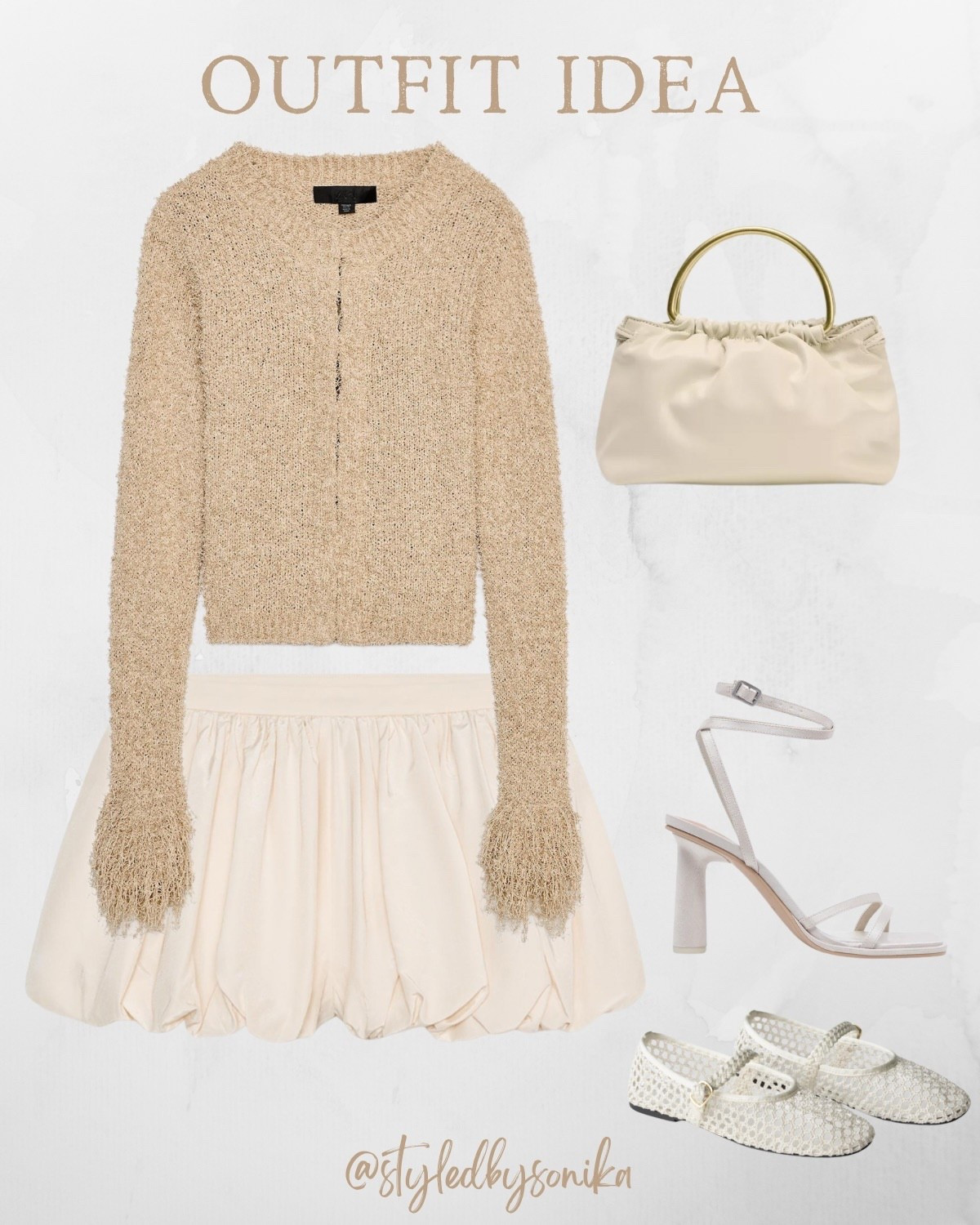 Bubble skirt 
Outfit idea


#LTKFindsUnder50 #LTKPetite #LTKSaleAlert