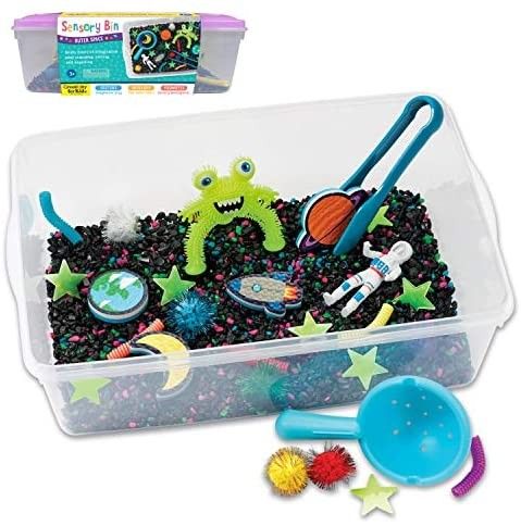 Creativity for Kids Sensory Bin: Outer Space - Preschool and Toddler Sensory Toys, Fine Motor Ski... | Amazon (US)