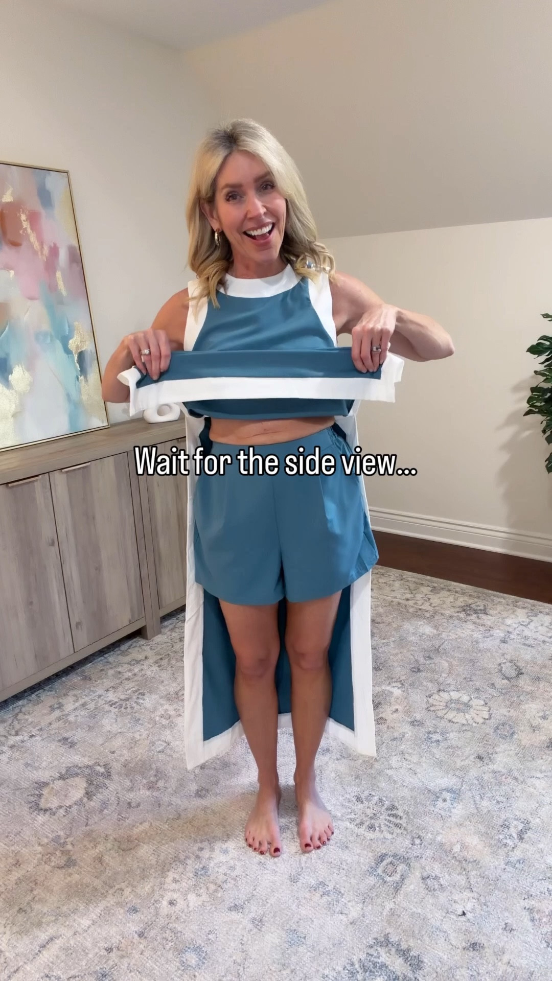 This Amazon dress is the best combination of comfort with a bit of sass! Shorts underneath with a side slit to show the leg. So great for vacation or summer! Comes in a short and long version. Available in many colors and fits true to size.

#LTKTravel #LTKOver40 #LTKgrwm