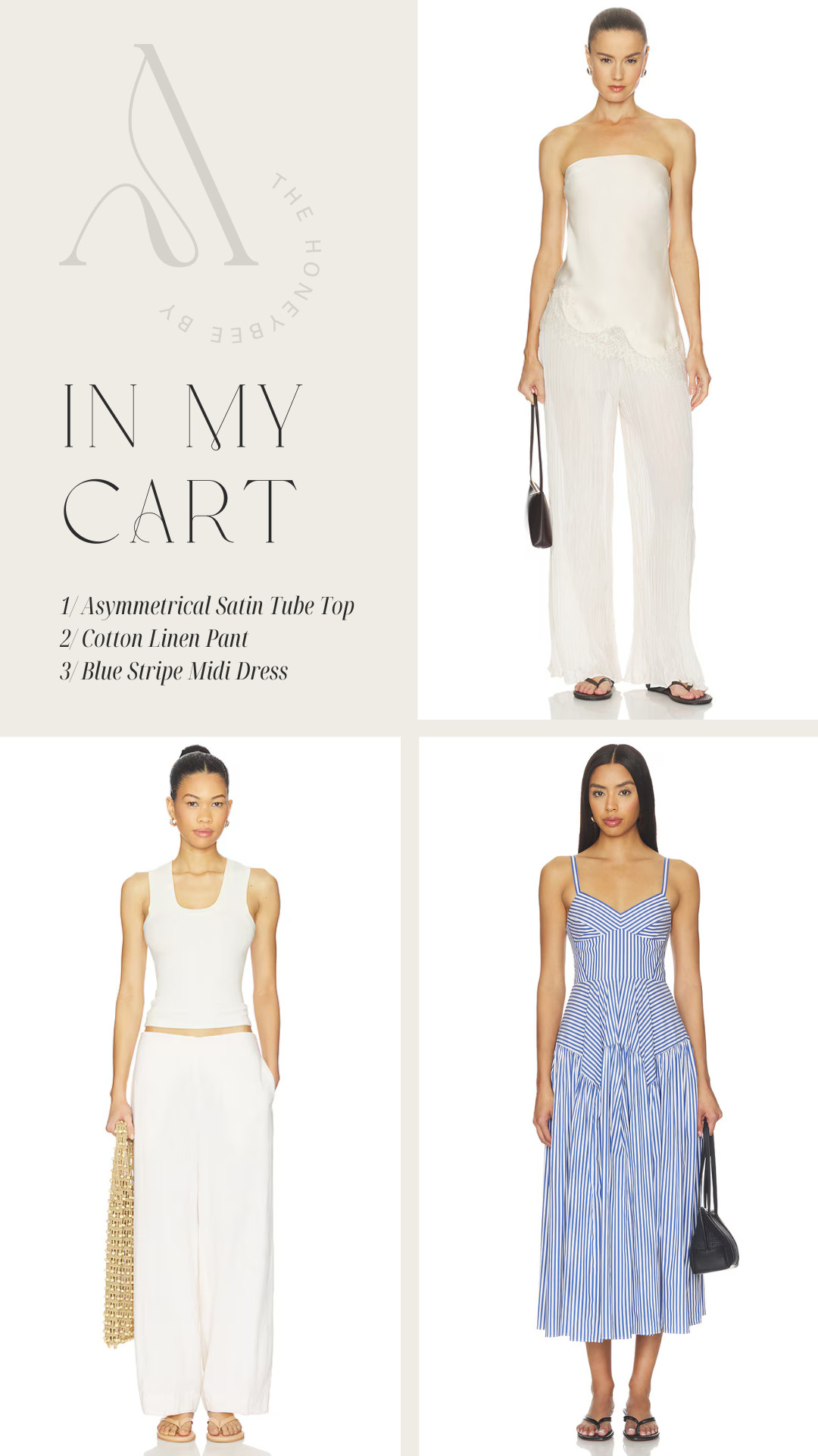 In my cart from Revolve 

 