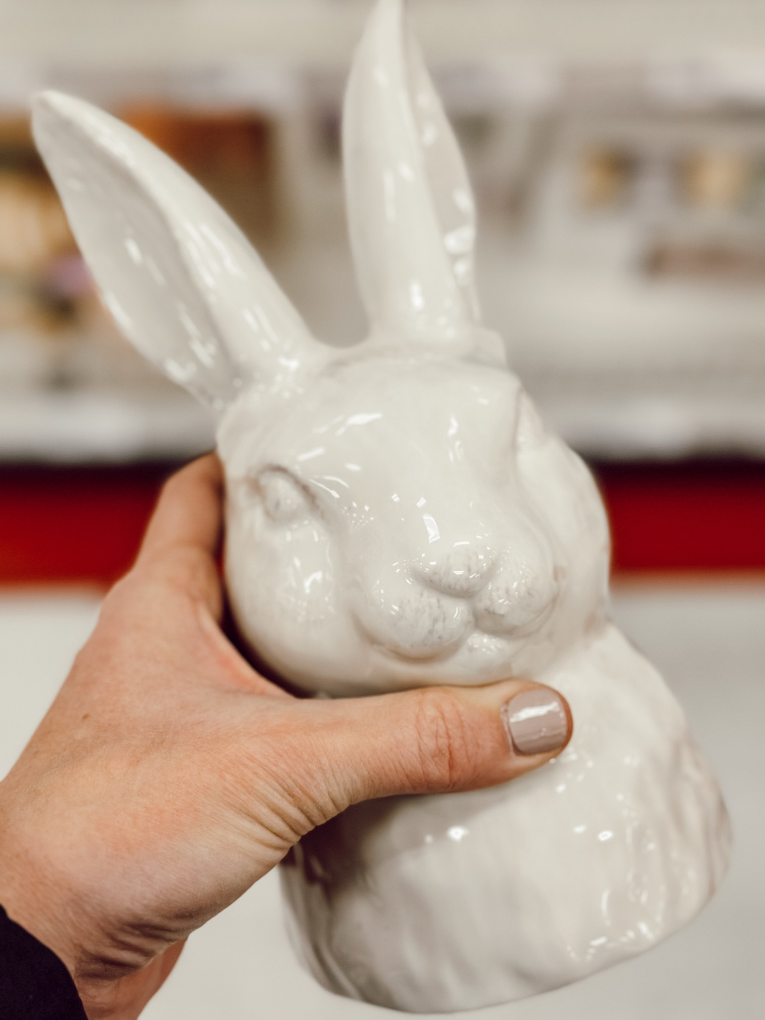 I couldn’t leave this bunny vase on the shelf, so he came home with me.

#LTKFindsUnder50 #LTKSeasonal #LTKHome