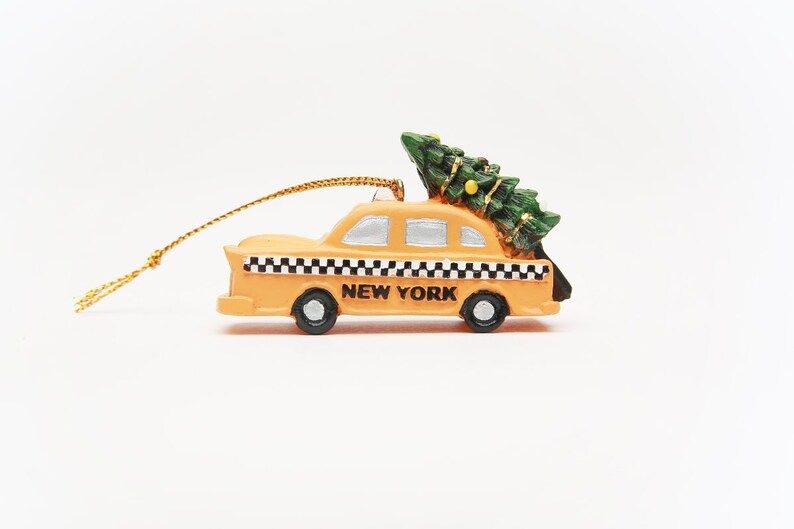 Christmas Ornament New York Taxi | Etsy (US)