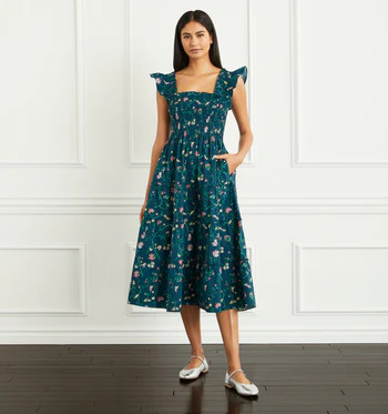 The Ellie Nap Dress - Candy Kaleidoscope Linen | Hill House Home