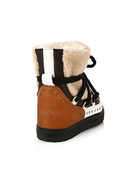 Curly Rock Shearling Sneaker Boots | Saks Fifth Avenue