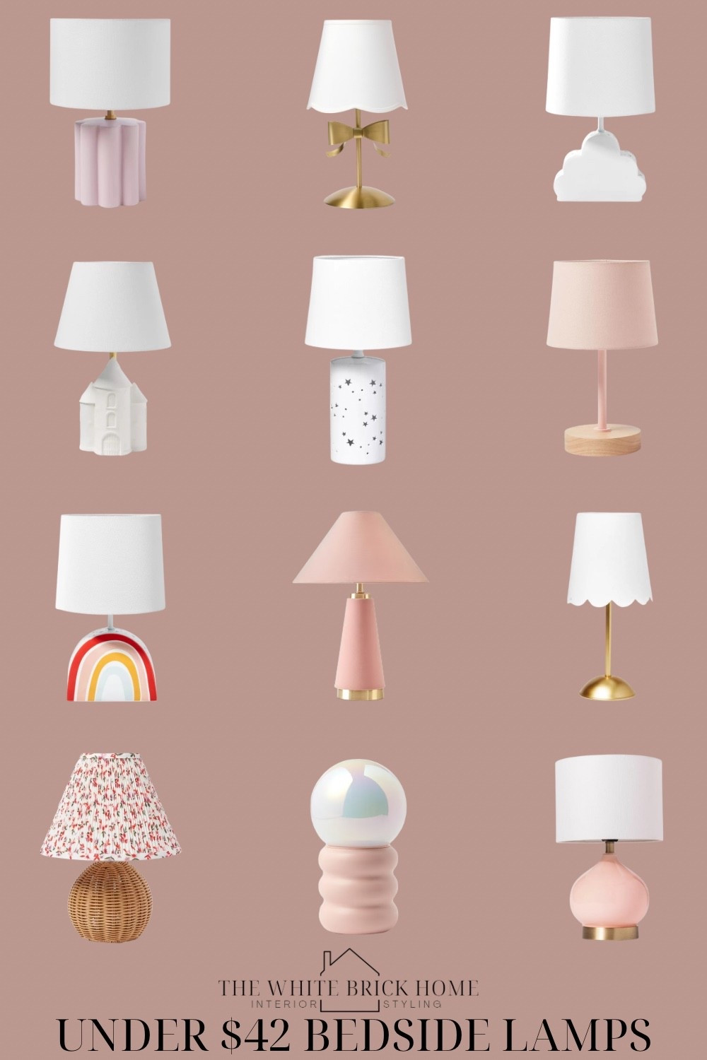 Affordable (and adorable) bedside lamps for a girls bedroom - most of these are from Target, and all of them are under $42! 
🖤🖤
Girls room, girls bedroom, kids room, kids bedroom, bedside lamps, lamps, pink lamp, kids bedroom lighting, girls room decor, girls room inspiration, rainbow bedroom, pink bedroom, pink room, toddler girl, toddler girl bedroom, bedroom decor ideas, bedroom ideas, kids room ideas, bedroom ideas, home design, bedroom, kids bedroom lighting, affordable girls room lamps that are pink and fun, target, target kids room, target girls bedroom decor ideas, affordable target girls bedroom decor 


#LTKKids #LTKHome #LTKSeasonal