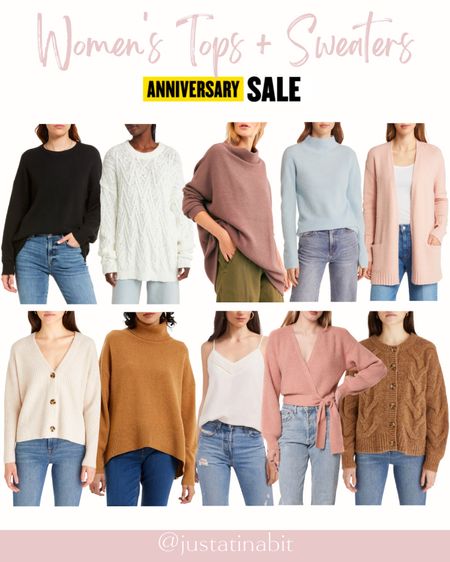 Women’s Tops + Sweaters

Who else lives in sweaters in the fall and winter? These ones are my favorite sale picks!

#LTKstyletip #LTKxNSale #LTKsalealert