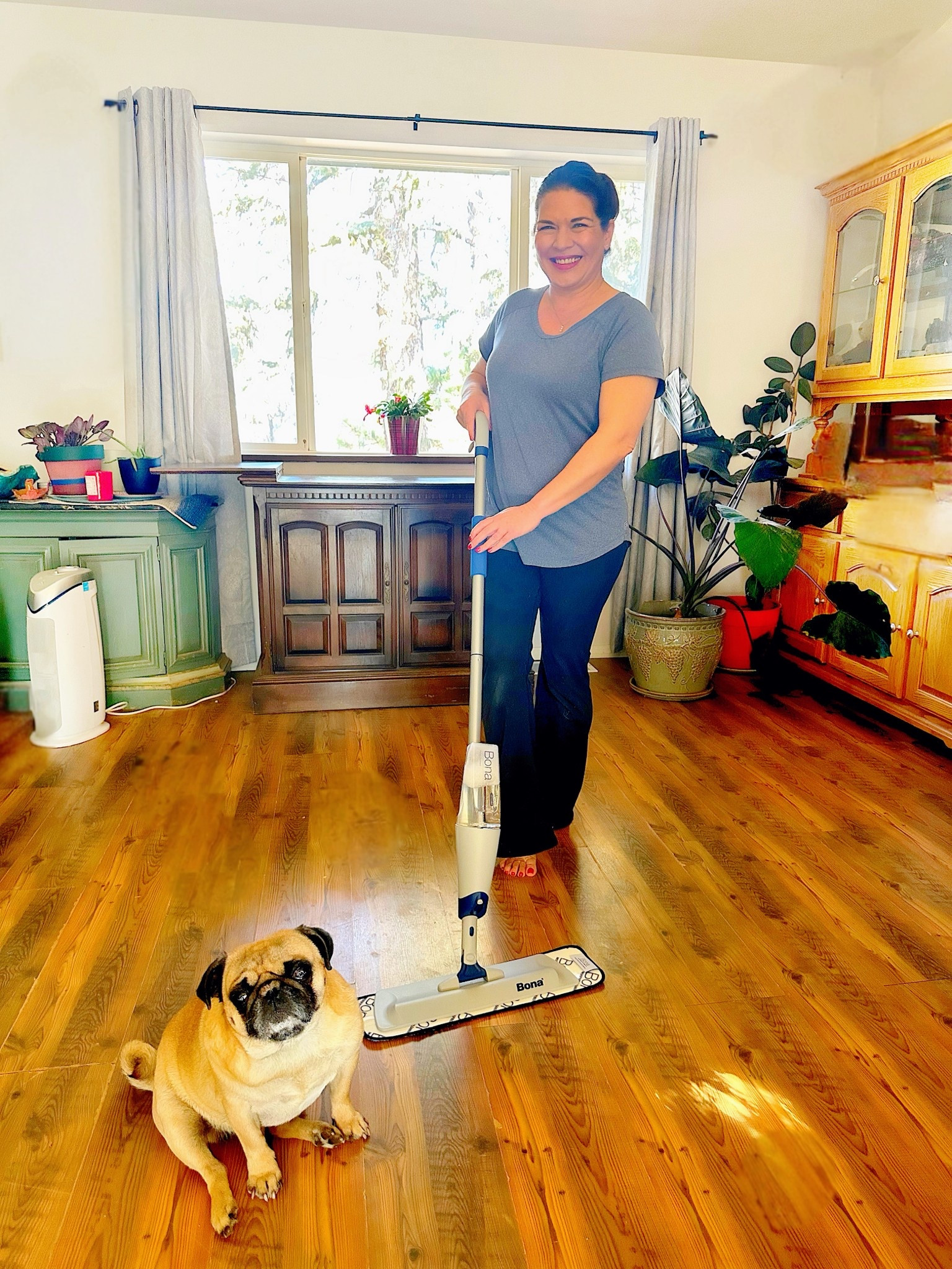 The perfect mop to get everything looking & smelling it’s best quickly! Easy to assemble and lightweight to clean everywhere in your home, and the cleaning pad is machine washable! 

#LTKFindsUnder50 #LTKHome #LTKmomlife