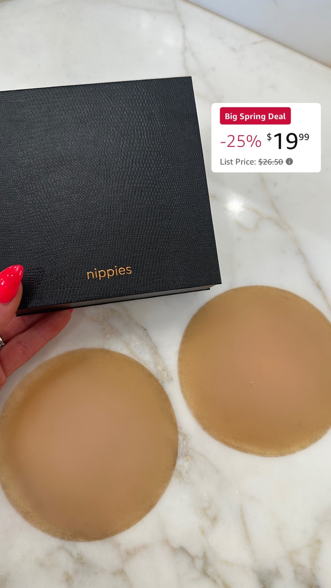 My nipple covers I wear all summer, ON SALE!

#LTKStyleTip #LTKSaleAlert #LTKBeauty