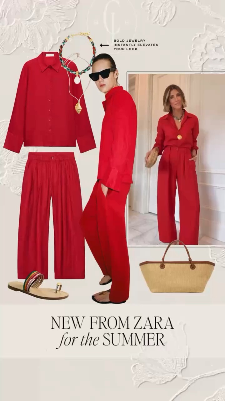 @Zara understood the assignment this summer. 🤍 Wearing a size XS/2 in bottoms and a small in tops. Everything fits TTS.

#LTKsummer
