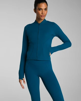 SPANX® PowerPlay Contour Full Zip Jacket | Spanx