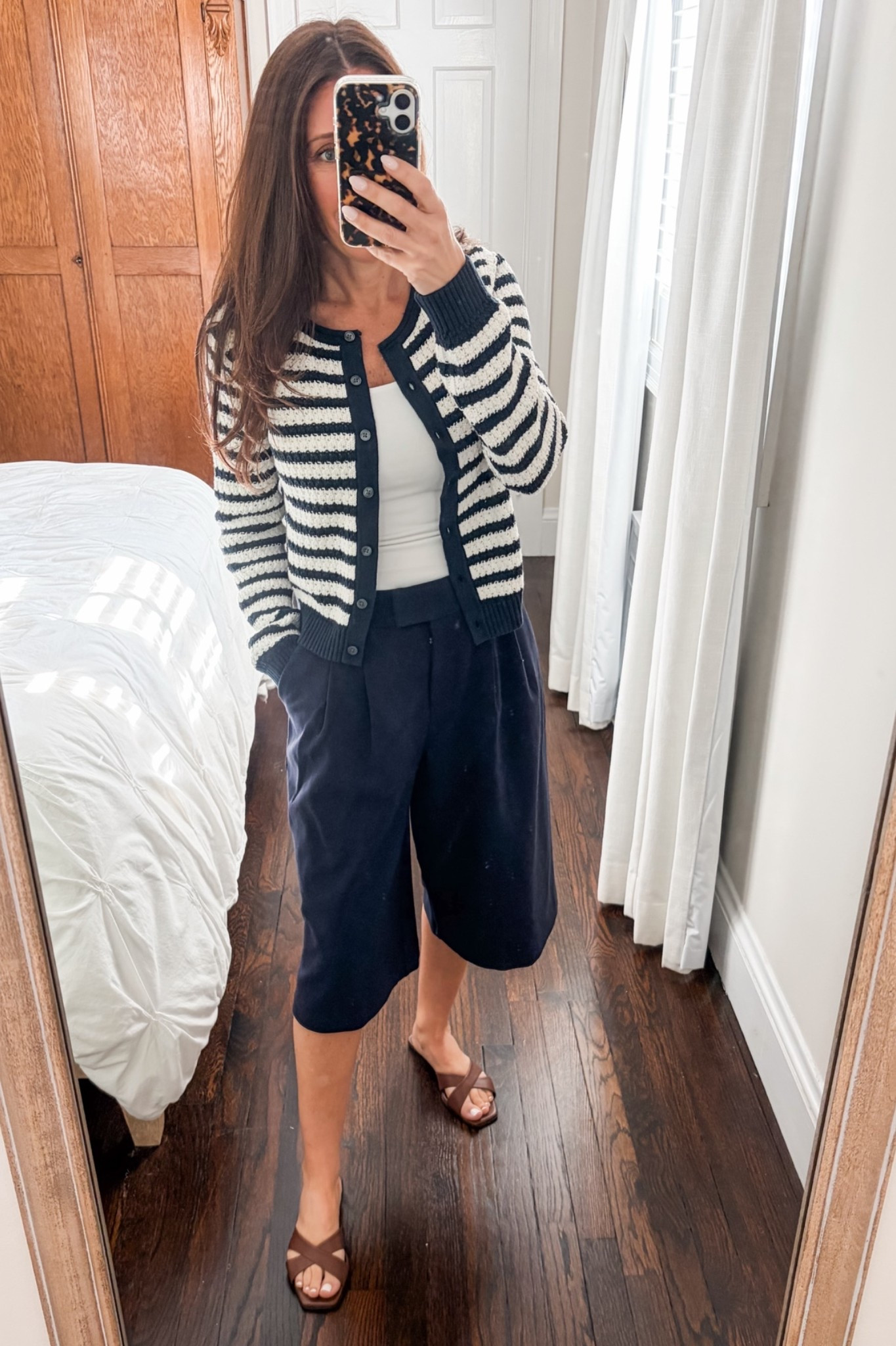 Culottes from Walmart! Super comfy and easy work outfit.

#LTKootd #LTKWorkwear #LTKOver40