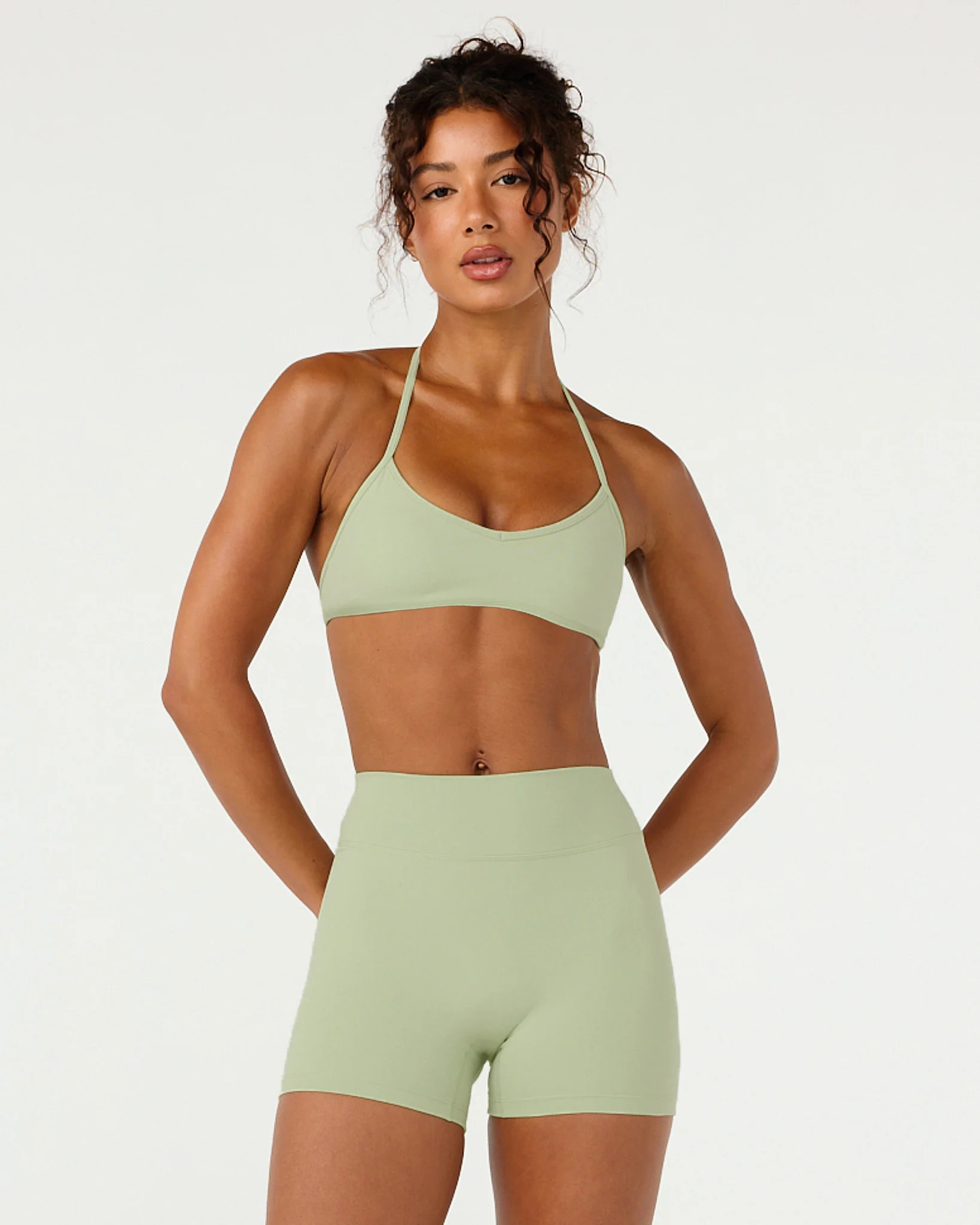 Form Micro Crop | Soft Matcha | Crop Shop Boutique US