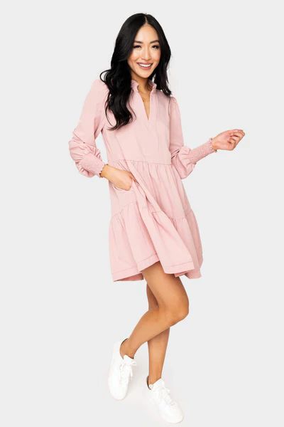 Long Sleeve Decked Out Day Dress | Gibson