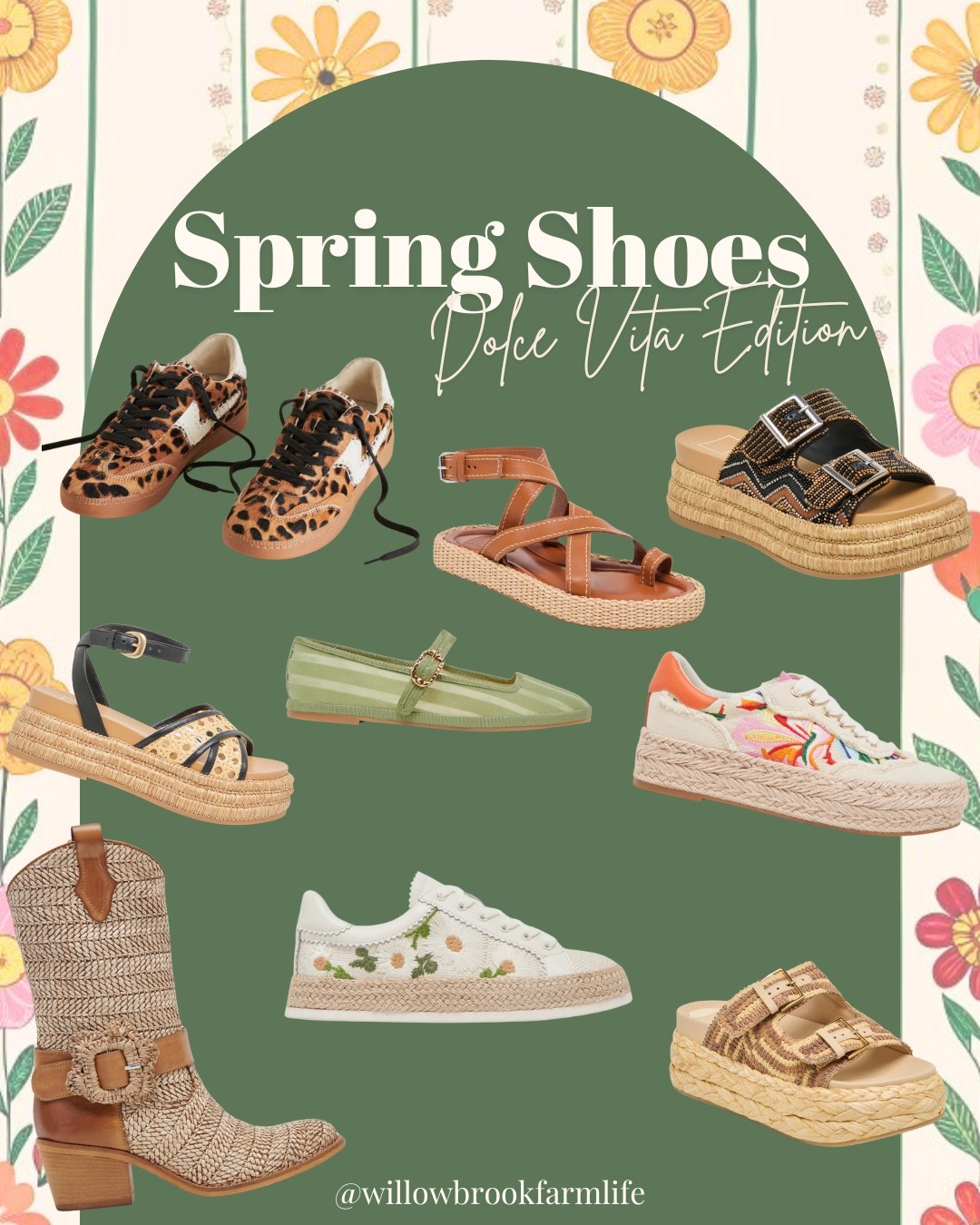 Fun spring line up for dolce vita shoes 

#LTKSeasonal #LTKShoeCrush #LTKGiftGuide