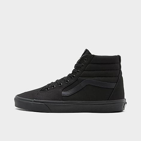 Vans Sk8-Hi Casual Shoes in Black/Black Size 11.5 Canvas/Suede | Finish Line (US)