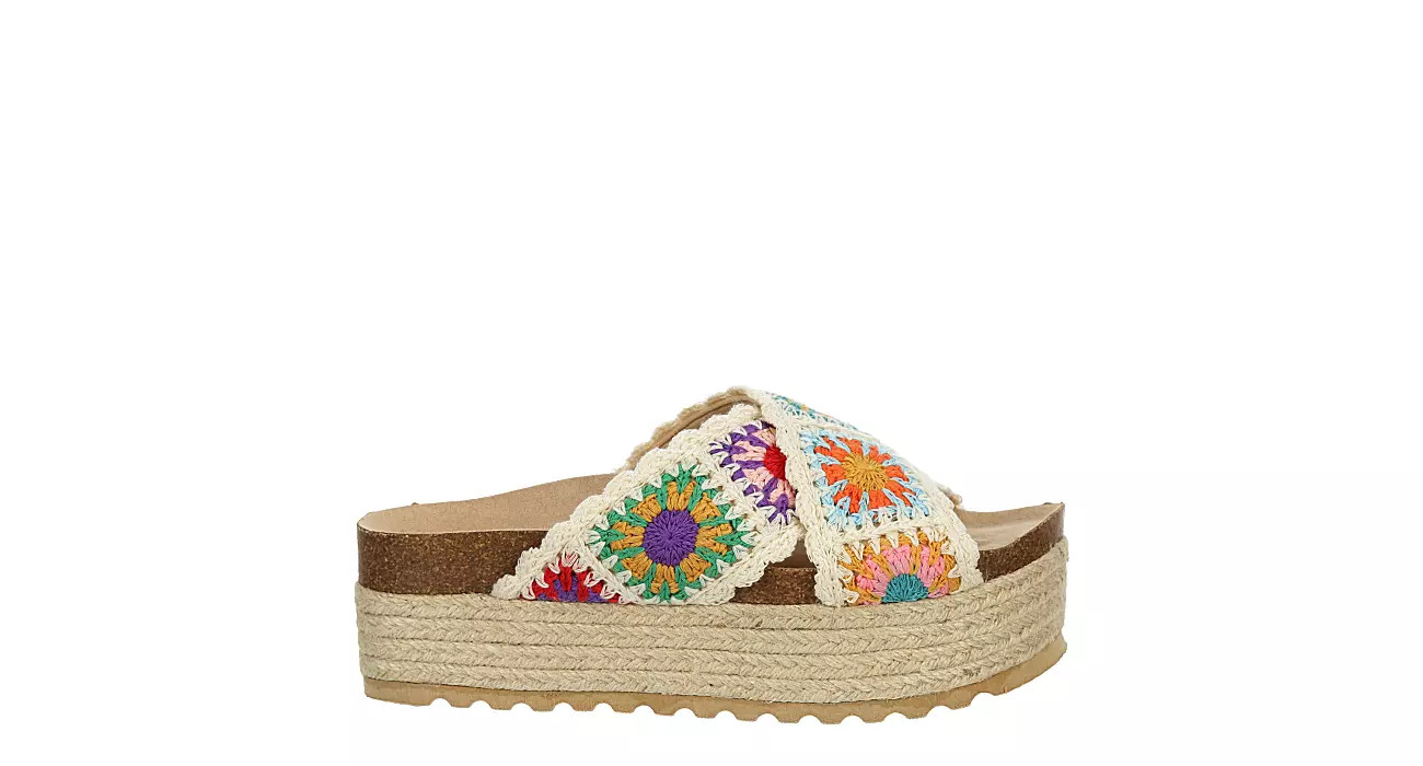 Dirty Laundry Womens Plays Platform Sandal - Natural | Rack Room Shoes