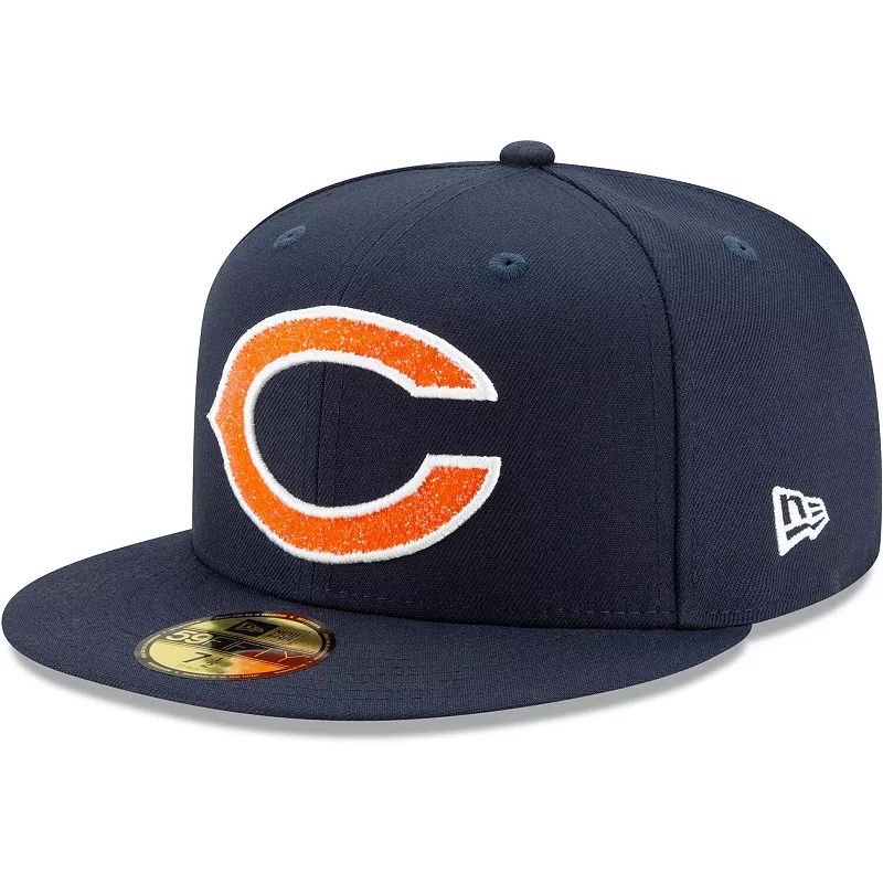 Men's New Era Navy Chicago Bears Swarovski 59FIFTY Fitted Hat, Size: 7 3/4, Blue | Kohl's