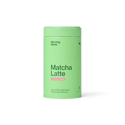 Matcha Made Strawberry Matcha Powder | 8.46oz (240g) Tin, 60 Servings | Sweetened with Organic Sugar | Perfect for Lattes, Smoothies & Baking | Rich in Antioxidants & Energy Boosting | Amazon (US)