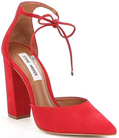 Steve Madden Pampered Pointed-Toe Tie Closure Pumps | Dillards Inc.