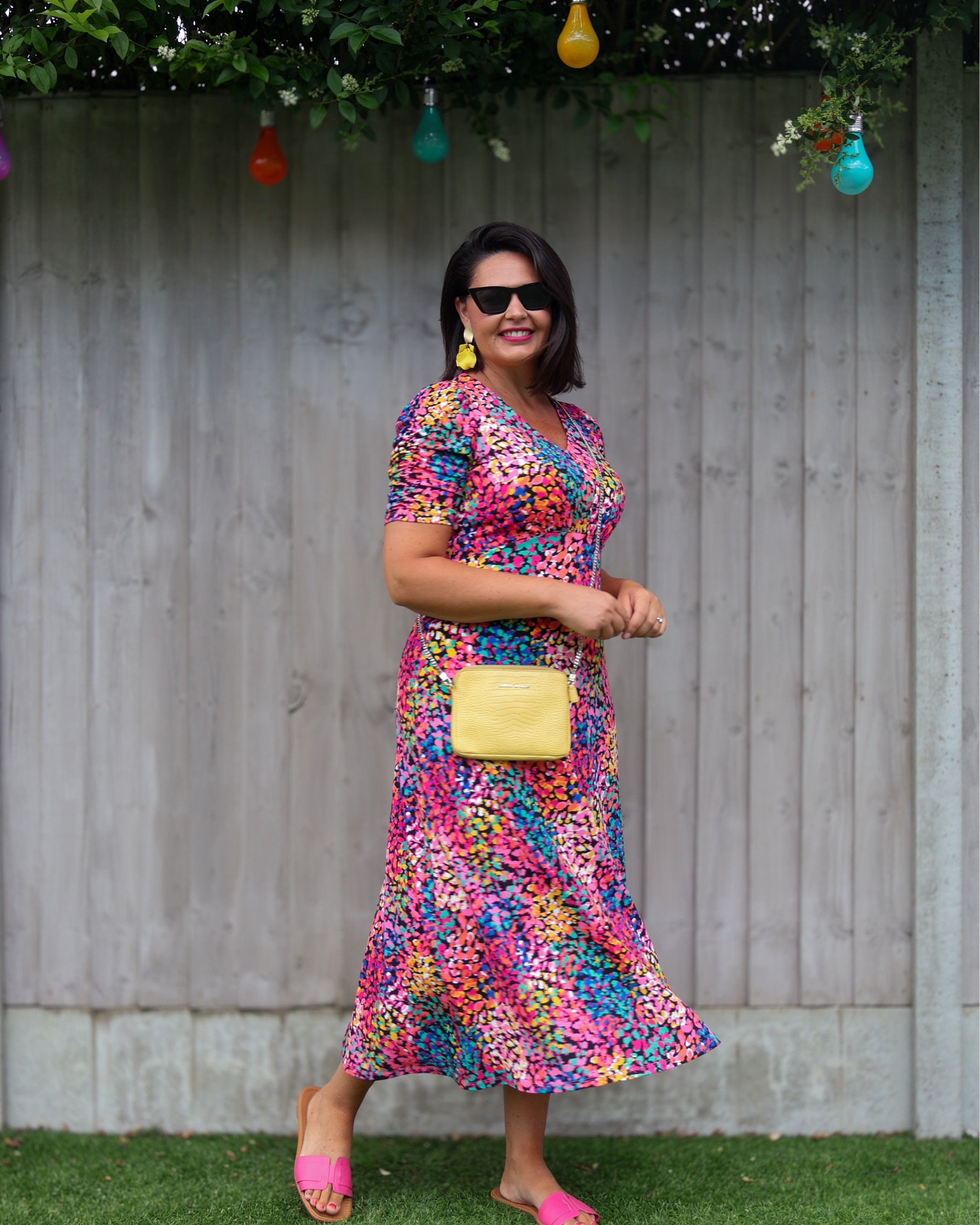 Bright is always right! Animal print tea dress 

#LTKsummer #LTKmidsize #LTKuk