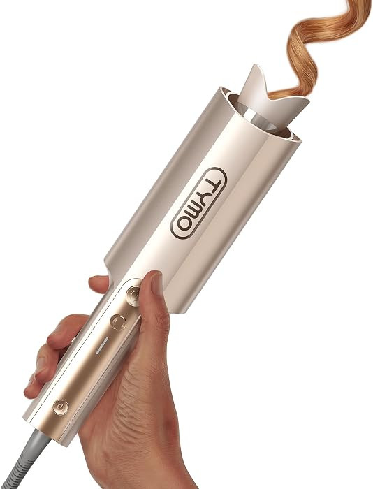 TYMO CurlPro Plus Automatic Rotating Curling Iron - Upgraded Long Barrel Curling Wand for Long Ha... | Amazon (US)