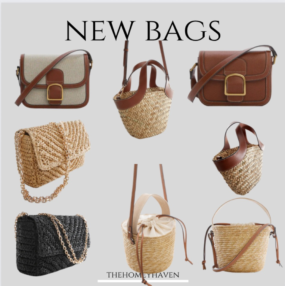 All under $80! So chic!! The top two can easily be carried into fall!


Bags
Crossbody bag
Bucket bag
Straw bag
Mango bags
Mango finds 
Mango
Summer outfits
Travel outfit
Summer outfit
Dress
Summer dress
White dress
Home
Home decor
Thehomeyhaven 
Beach vacation

#LTKunder100 #LTKFind #LTKtravel