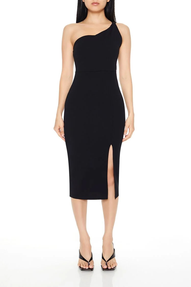 One-Shoulder Midi Dress | Forever 21