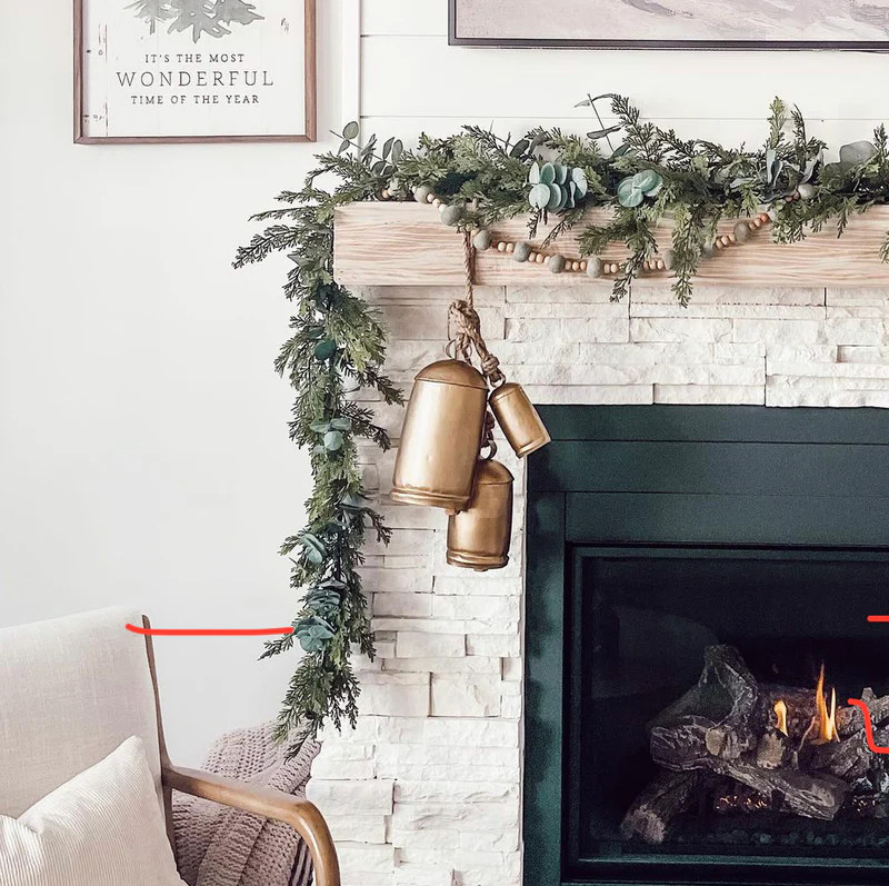 Antique Gold Hanging Bell Set | Purple Rose Home